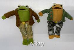 Frog and Toad Plush Stuffed Animal Toys Arnold Lobel Book Series Crocodile Creek