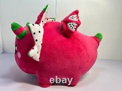 Fruitimals Pink Dragonfruit Dragon Kickstarter Reward Plush Stuffed Animal -RARE