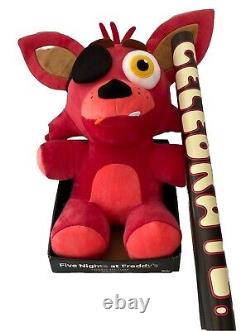 Funko Five Nights at Freddys Red Foxy Plush Stuffed Animal 2016 22 Free Poster