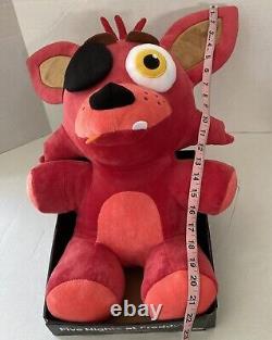 Funko Five Nights at Freddys Red Foxy Plush Stuffed Animal 2016 22 Free Poster