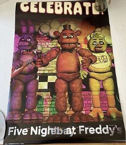 Funko Five Nights at Freddys Red Foxy Plush Stuffed Animal 2016 22 Free Poster