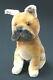 German Vintage Early Steiff Sarras Boxer Dog Button Plush Mohair Hard Stuffed X