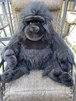 GIANT Caltoy Huge Big Aurora GORILLA 33Ape Monkey Plush Stuffed Animal