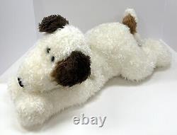 GUND Skeeter the Brown & White Puppy Dog Large 24 Weighted Floppy Plush Toy