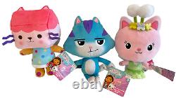 Gabby's Dollhouse Complete Set of 8 Plush Animal Characters