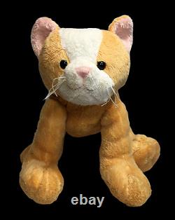 Ganz Acrobatz Cat LARGE Poseable Plush Stuffed Animal Orange Tabby H10858 RARE