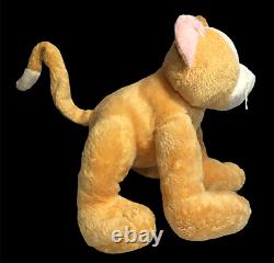 Ganz Acrobatz Cat LARGE Poseable Plush Stuffed Animal Orange Tabby H10858 RARE
