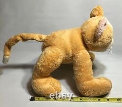 Ganz Acrobatz Cat LARGE Poseable Plush Stuffed Animal Orange Tabby H10858 RARE