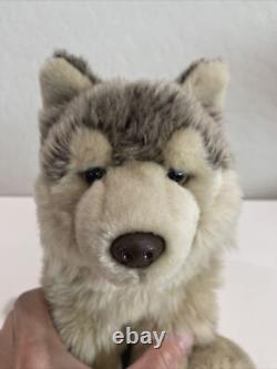 Ganz Webkinz Signature Timber Wolf Stuffed Animal Plush WKS1008 Retired No Code