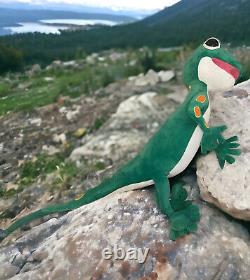Geico Gecko Mascot Plush Extra Large Green Lizard Advertising Stuffed Animal