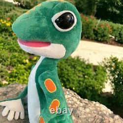 Geico Gecko Mascot Plush Extra Large Green Lizard Advertising Stuffed Animal