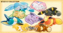 Genuine Pokemon Center Sleeping Eevee Plush Collection