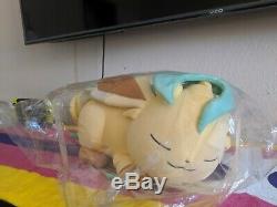 Genuine Pokemon Center Sleeping Eevee Plush Collection