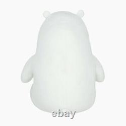 Genuine We bare Bears Ice Bear Sitting 70cm 27.5in Plush Toy Stuffed Doll