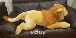 Giant Big Plush Stuffed Lion Toy Pillow 45(114 cm)
