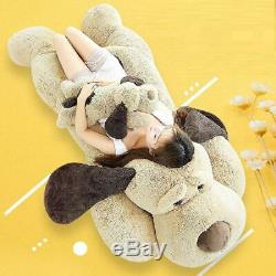 Giant Jumbo Puppy Dog Body Pillow Stuffed Floppy Ears Plush Toy Animal Large New