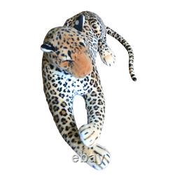 Giant Leopard Cheetah Jaguar Realistic Plush Stuffed Animal Toy Kids Gift 34 in