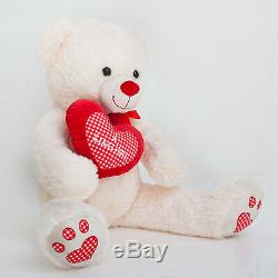 Giant Plush Teddy Bear 39 Stuffed Animal Soft Toy Huge Large Jumbo Valentines