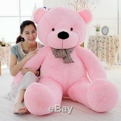 Giant Plush Teddy Bear Stuffed Animal Soft Toy Girls Valentines Day Gift 47