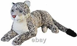 Giant Snow Leopard Ultrasoft Plush Stuffed Animal Toy Kids Gift 30 inch