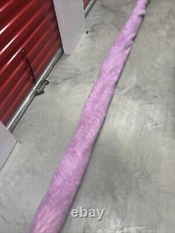 Giant Stuffed Snake 18 Feet Soft Purple Big Plush Serpent Stuffed Animal VTG