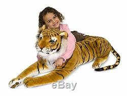 Giant Tiger Stuffed Animal Plush Soft Doll Toy Kids Cuddle Pillow Lifelike Jumbo