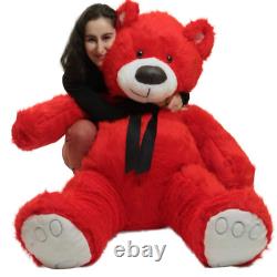Giant Valentine Soft Stuffed Red Teddy Bear Valentines Gift