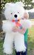 Giant White Teddy Bear 45 Inch Soft Big Plush Stuffed Animal Made In Usa