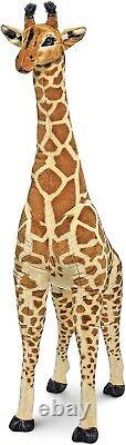 Gigantic Stuffed Giraffe Animal Plush Kids Toy 57.5 Tall Lifelike LG Soft Jumbo