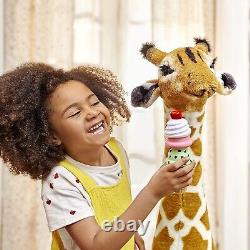 Gigantic Stuffed Giraffe Animal Plush Kids Toy 57.5 Tall Lifelike LG Soft Jumbo