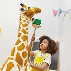 Gigantic Stuffed Giraffe Animal Plush Kids Toy 57.5 Tall Lifelike LG Soft Jumbo