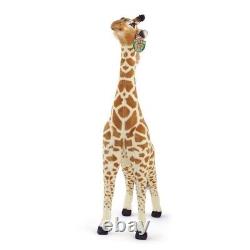 Gigantic Stuffed Giraffe Animal Plush Kids Toy 57.5 Tall Lifelike LG Soft Jumbo