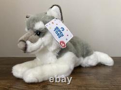 Gipsy Gray Wolf Plush Toy with tag Rare