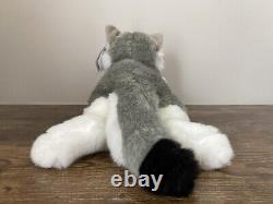 Gipsy Gray Wolf Plush Toy with tag Rare
