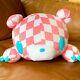 Gloomy Bear Chax Gp Pink Harlequin Kimo Kawaii Plush Teddy #567 Toreba Japan