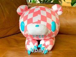 Gloomy Bear Chax GP Pink Harlequin Kimo Kawaii Plush Teddy #567 Toreba Japan