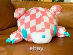 Gloomy Bear Chax GP Pink Harlequin Kimo Kawaii Plush Teddy #567 Toreba Japan