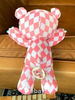 Gloomy Bear Chax GP Pink Harlequin Kimo Kawaii Plush Teddy #567 Toreba Japan