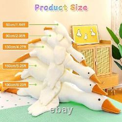 Goose Stuffed Animal 75 Inch Plush Toy, 6 Foot Giant Duck Plush, Super Soft H