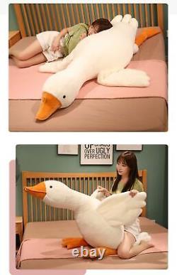 Goose Stuffed Animal 75 Inch Plush Toy, 6 Foot Giant Duck Plush, Super Soft H