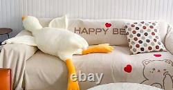 Goose Stuffed Animal 75 Inch Plush Toy, 6 Foot Giant Duck Plush, Super Soft H