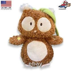 Gund Baby Owl Tan Hooty Heartbeat Plush Light Sound Soother VINTAGE SCARCE RARE