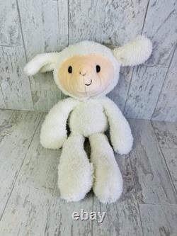 Gund Fuzzy White Lamb Stuffed Animal Sheep Plush Toy 13 Long Legs 4033505