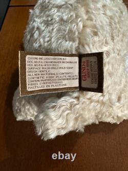 Gund Limited Edition Mohair Bear Snuffles 13 Tan Plush Stuffed Animal