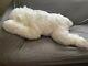 Gund Phillip Jumbo Polar Bear Plush Lying Flat 36 White Shaggy Realistic Stuff