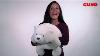 Gund Snuffles Laying Down Teddy Bear Stuffed Animal Plush White 27