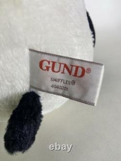 Gund Snuffles Panda Bear Plush Stuffed Animal Toy Black White 4040201
