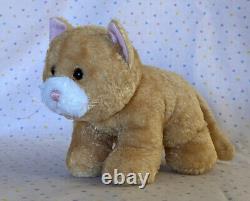 Gund Sweeties Gold Yellow Cat Stuffed Animal Kitten Beanbag Plush Toy 5 11002