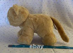 Gund Sweeties Gold Yellow Cat Stuffed Animal Kitten Beanbag Plush Toy 5 11002