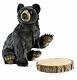 Hansa Bear Cub Plush, Black